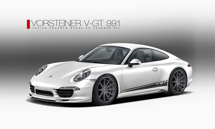 Vorsteiner previewt Porsche 991 Carrera