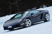 Winterse plaatjes: Lamborghini winter academy
