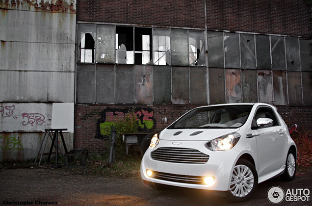 Spot van de dag: Aston Martin Cygnet Launch Edition White