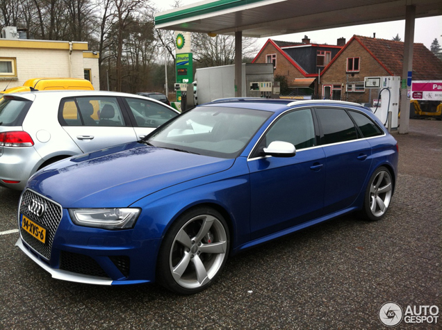 Spot van de dag voor de snelle vader: Audi RS4 Avant B8