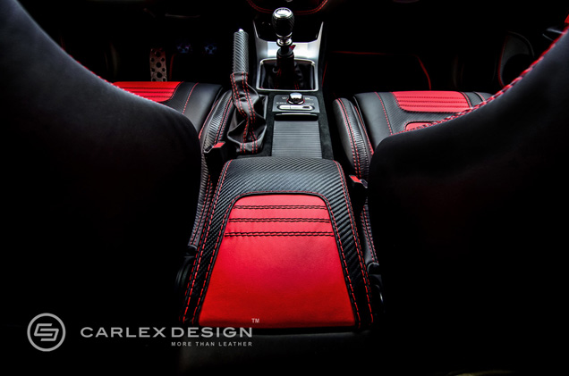 The Wild Beast: Subaru Impreza WRX STI door Carlex Design