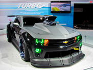 2013 芝加哥车展: 雪佛兰 "Turbo" Camaro Coupe