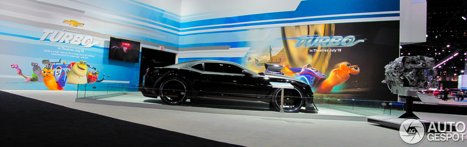 Le Chicago Motor Show 2013 : la Chevrolet "Turbo" Camaro Coupé