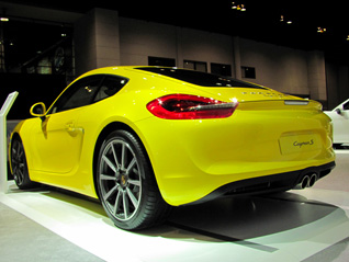 Le Chicago Motor Show 2013 : la Porsche Cayman S 2013