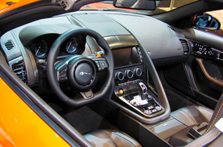 Le Chicago Motor Show 2013 : la Jaguar F-Type
