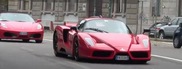 Raduno con 50 Ferrari's a Milano