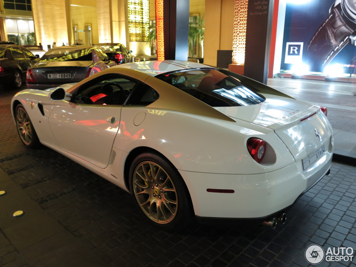 Fraaie Ferrari 599 GTB Fiorano gespot in Dubai