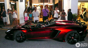 Un véritable topspot : la Lamborghini Aventador J