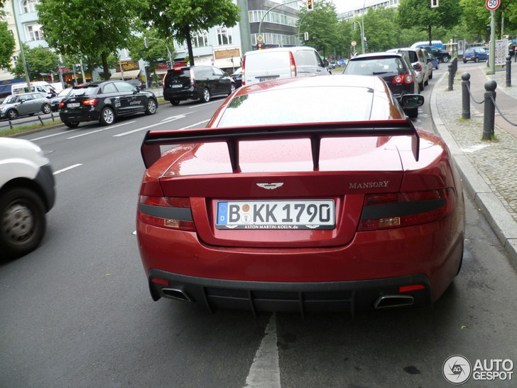 Aston Martin Mansory DB9 van bajesklant gespot