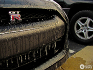 Fotografata una Nissan GT-R "Deep Frozen Edition"