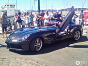 Schwarzer Mercedes-Benz SLR McLaren Stirling Moss