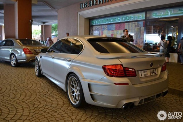 BMW Hamann M5 F10 avistado en Dubai