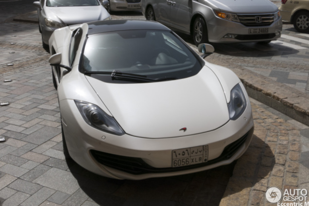 Primer McLaren MP4-12C MSO avistado