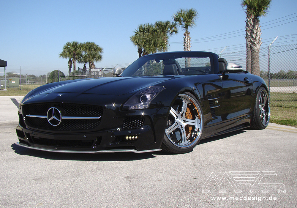 Leverbaar voor de SLS AMG Roadster: MEC Design bodykit