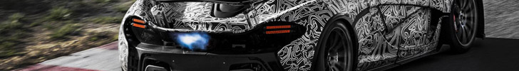 Le V8 de la McLaren P1 développe 916 chevaux !