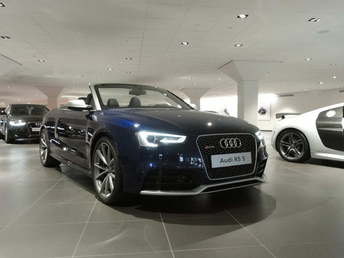 Audi RS5 Cabriolet is al gesnapt in Leusden!
