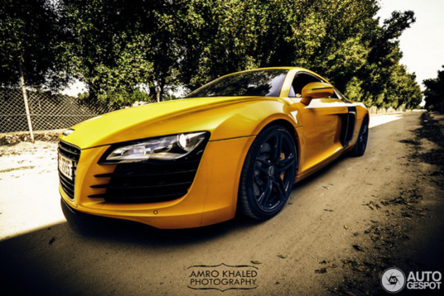 Avistado Audi R8 con un color muy llamativo