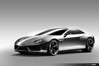 Rendering of Lamborghini's big suprise in Geneva
