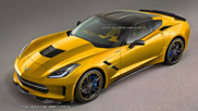 Surowa i dzika: rendering Corvette ZR1