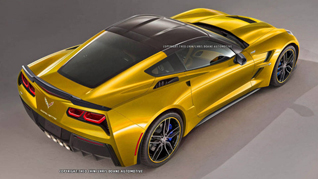 Rauw en wild: rendering Corvette ZR1