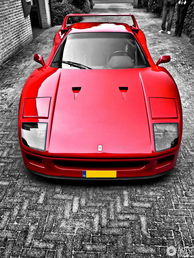 Spot van de dag: Ferrari F40