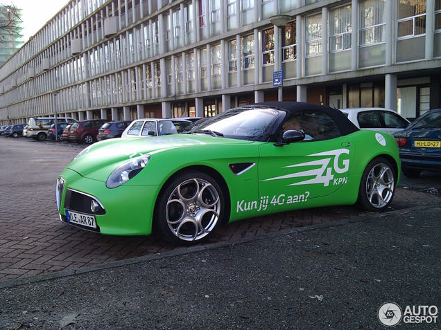 Spot van de dag: Alfa Romeo 8C Competizione Spider