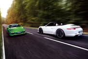 Techart shows their green 991 Carrera 4S in Geneva