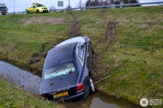 Crashed Rolls-Royce Ghost in the Netherlands