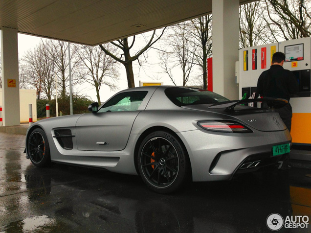 Spot van de dag: Mercedes-Benz SLS AMG Black Series