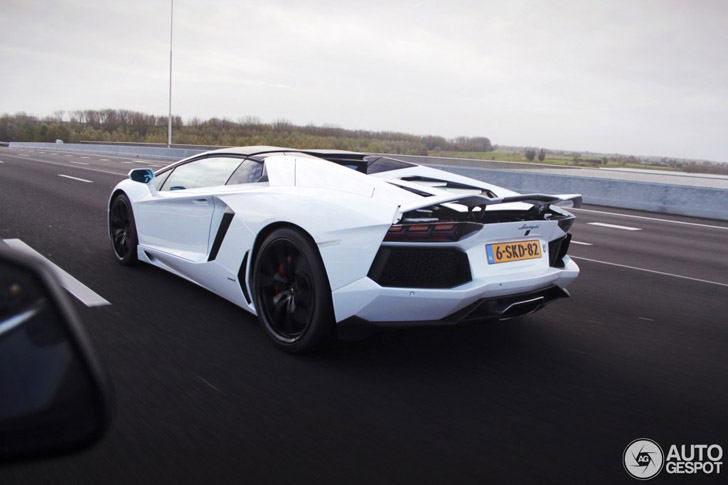 Spot van de dag: Lamborghini Aventador LP700-4 Roadster