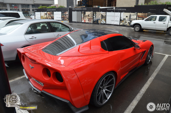 Gespot: Corvette C6 door Arsha Design