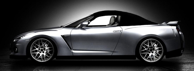 Gaat dit werken? Nissan GT-R Cabriolet