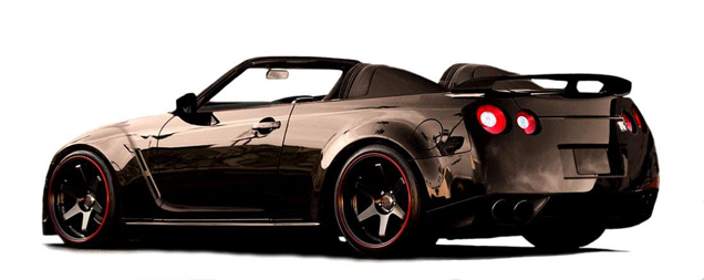 Gaat dit werken? Nissan GT-R Cabriolet