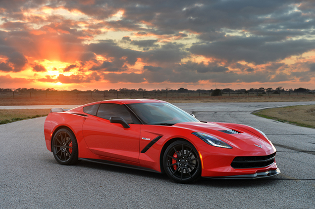 Hennessey HPE700 Corvette is ideaal voor burn-outs