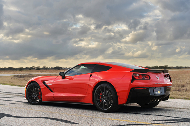 Hennessey HPE700 Corvette is ideaal voor burn-outs