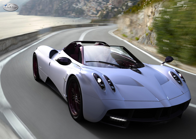 Pagani Huayra Roadster komt naar Genève