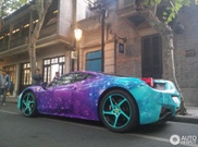 Is this wrap on the Ferrari 458 Italia over the top?