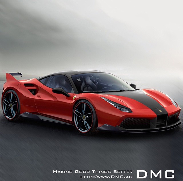 DMC Luxury knutselt aan de Ferrari 488 GTB 