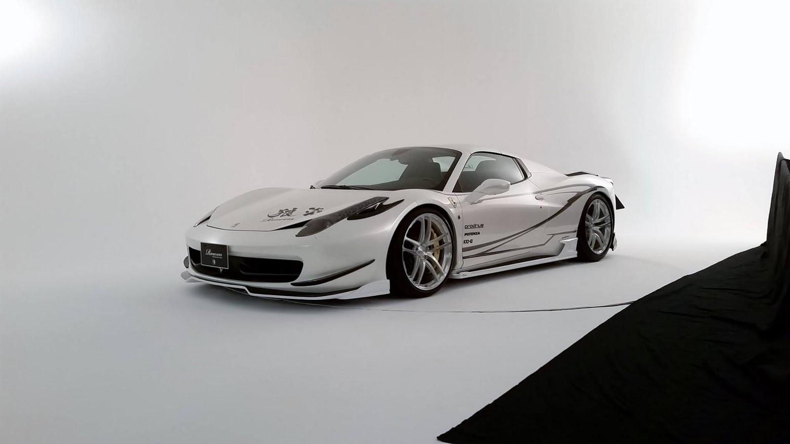 Rowen International verbouwt Ferrari 458 Italia