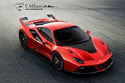 Rendering: Ferrari 488 GTB with FXX package