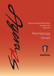 Koenigsegg confirms Agera RS for Geneva Motor Show