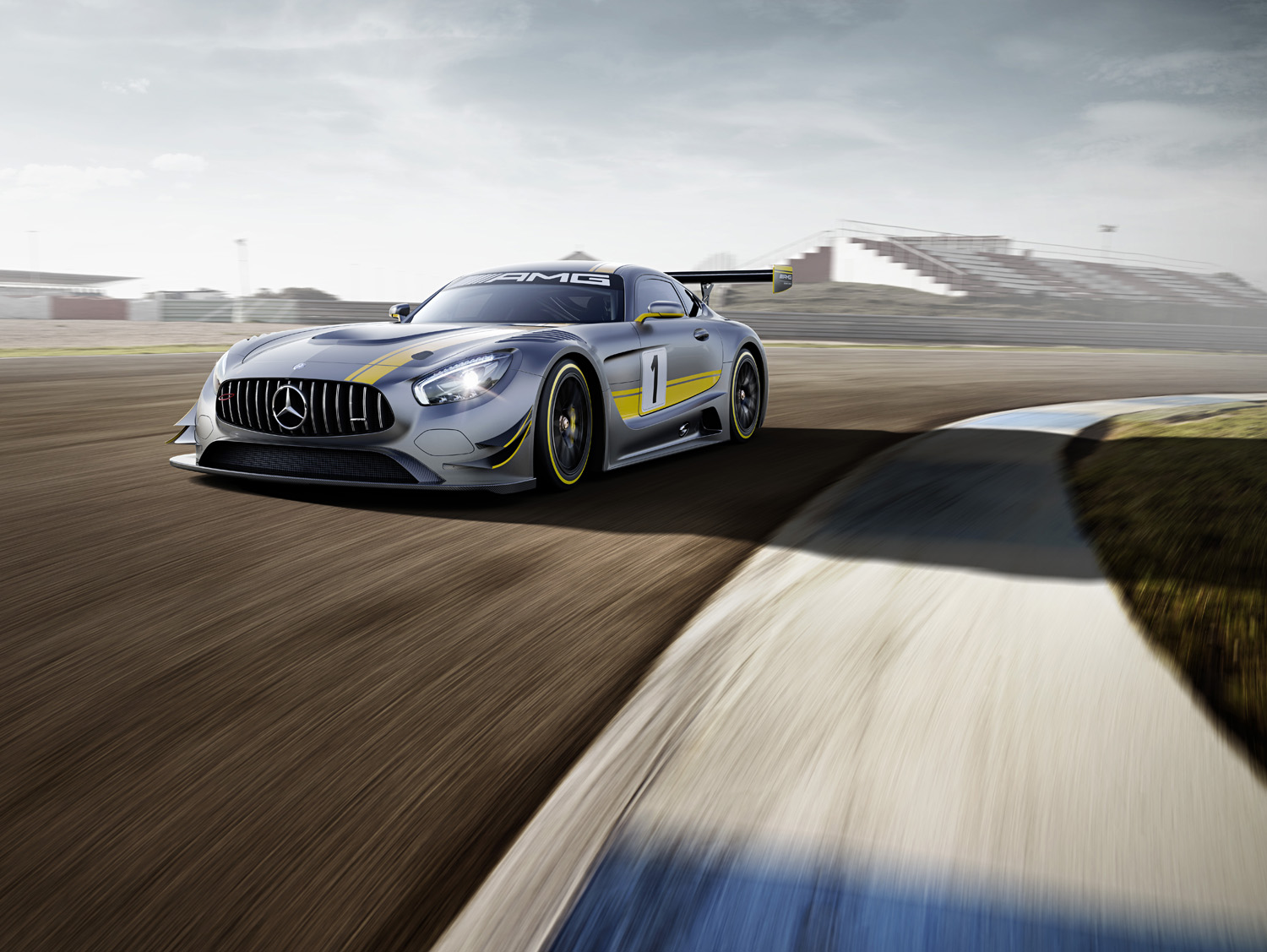 Ongeblazen 6.3 liter V8 leeft voort in Mercedes-AMG GT3