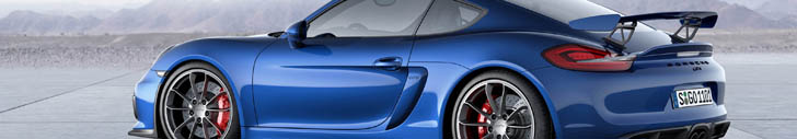 动感十足, 纯种跑车: 保时捷 Cayman GT4