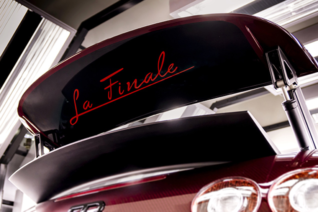 Dit is de laatste Bugatti Veyron: La Finale