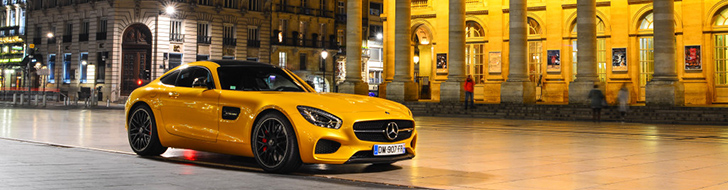 Spotted: beautiful Mercedes-AMG GT S in Bordeaux