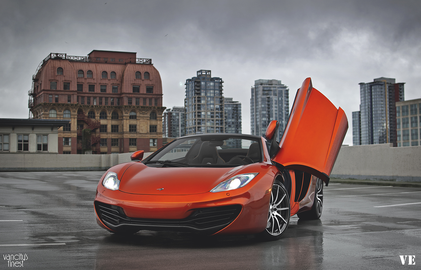 Fotoshoot: McLaren 12C Spider in Vancouver