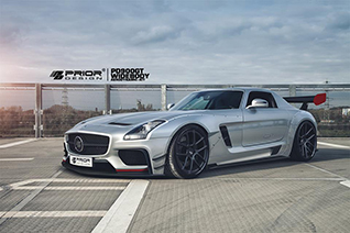 Prior-Design maakt racer van Mercedes-Benz SLS AMG 