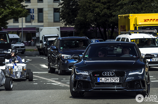 De bedrijfsauto van Robert Lewandowski is een Audi RS7 Sportback