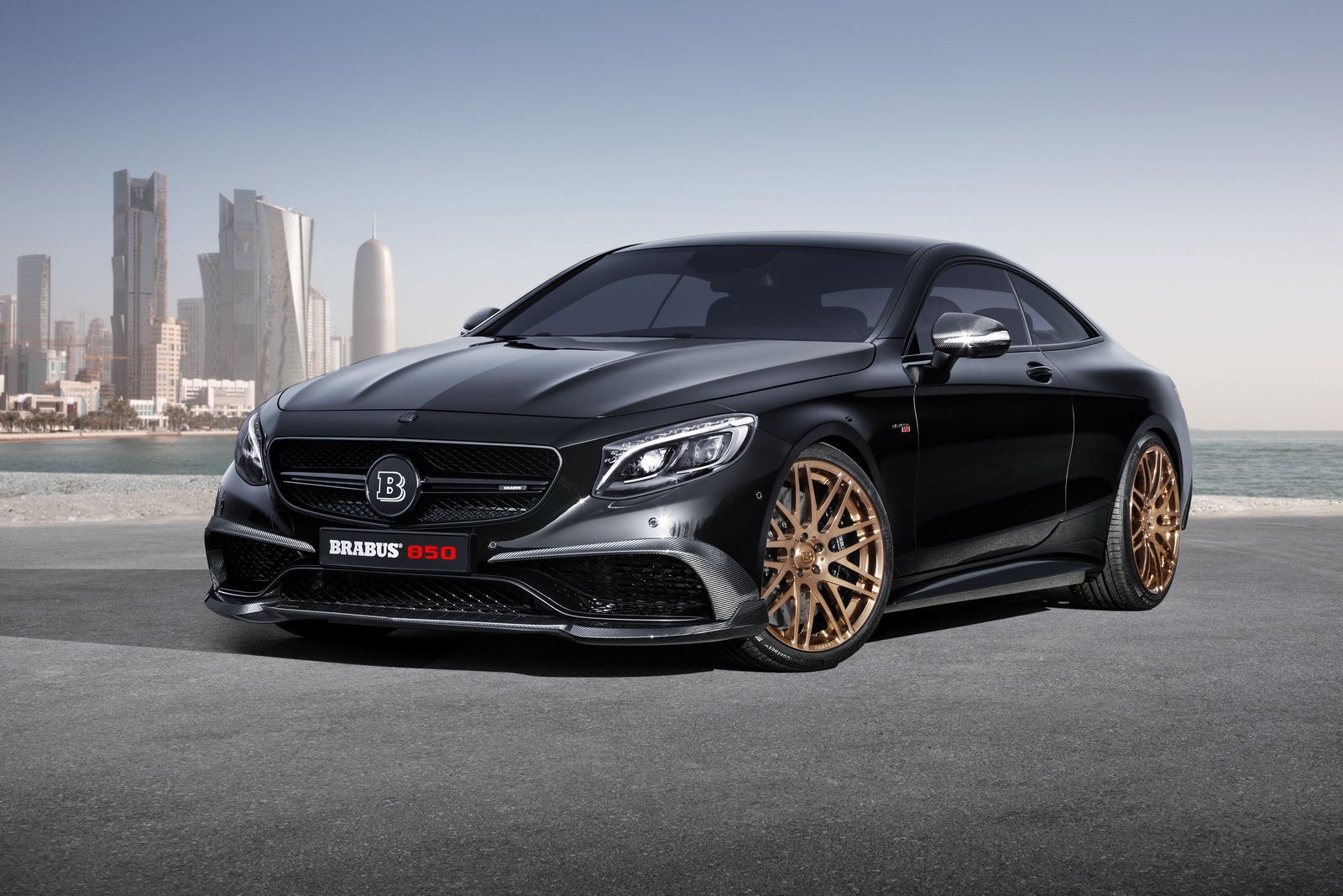 Brabus stopt 850 pk in de S 63 AMG Coupé 