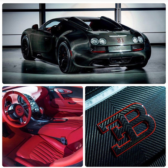 Dit is één van de laatst gebouwde Bugatti Veyrons 